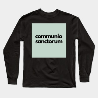 communio sanctorum, green Long Sleeve T-Shirt